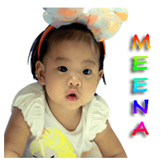 [LINEスタンプ] Meena_Panisara