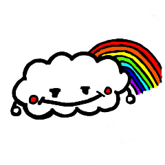 [LINEスタンプ] くもくもちゃん