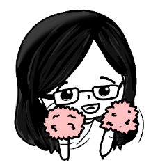 [LINEスタンプ] Glasses couple #2