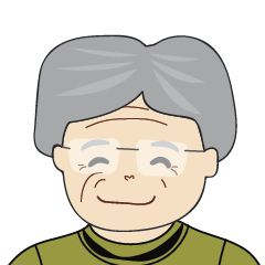 [LINEスタンプ] GrandPa-GrandMa set 1