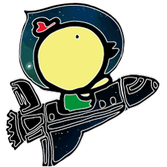 [LINEスタンプ] Space Chick_Beli_Chinese ver.2