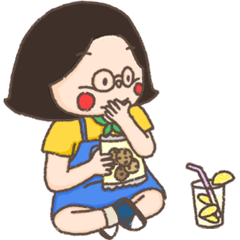 [LINEスタンプ] 可愛いMiNDi