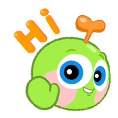 [LINEスタンプ] Daily life of baby caterpillar 'Ggomi'