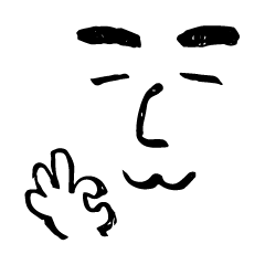 [LINEスタンプ] のんびり㌧さんの顔スタンプ