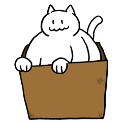 [LINEスタンプ] CAT is 'NULL'