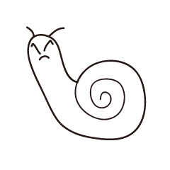 [LINEスタンプ] lily's snails