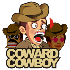 [LINEスタンプ] COWARD COWBOY