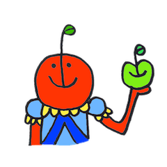 [LINEスタンプ] りんごの王子 3