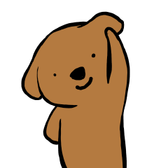 [LINEスタンプ] 普通の犬