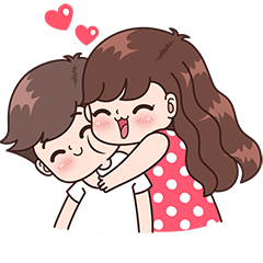 [LINEスタンプ] Boobib Cute Couples Vol.5