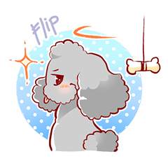 [LINEスタンプ] Poodle, Poodleの画像（メイン）