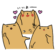 [LINEスタンプ] 絵本のねこ