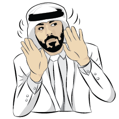 [LINEスタンプ] Arab Guys: Part 2