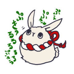 [LINEスタンプ] ぼたうさスタンプ1