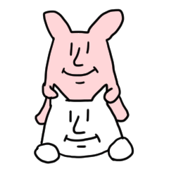 [LINEスタンプ] ニャンとピョンのスタンプ
