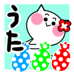 [LINEスタンプ] うたさんが使うねこスタンプ