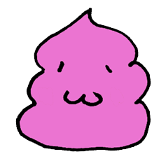 [LINEスタンプ] Strawberry soft cream(Chinese)