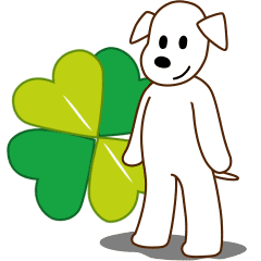 [LINEスタンプ] ラッキー君（日常編）