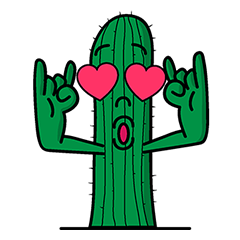 [LINEスタンプ] Mr Cactus