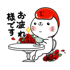[LINEスタンプ] 明太子あざらし③【やさしい敬語編】