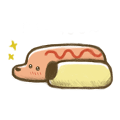 [LINEスタンプ] Mr. HotDog