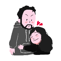 [LINEスタンプ] Rhea ＆ Powl