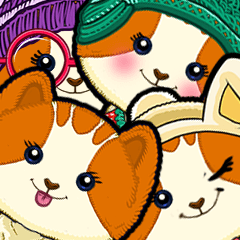 [LINEスタンプ] MOEZA Cute CAT