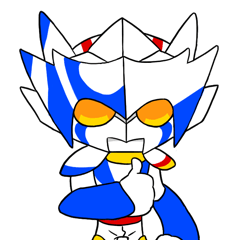 [LINEスタンプ] スクランブルヒーロー白夜