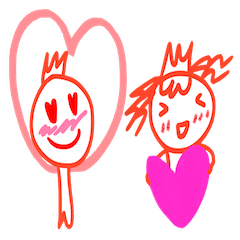 [LINEスタンプ] Happy LOVE Happy Valentine's Day