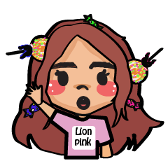 [LINEスタンプ] Lionpink