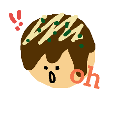 [LINEスタンプ] まるいたべもの