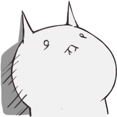 [LINEスタンプ] Surprise！！ Stupid cat coming！！ NO.3！！