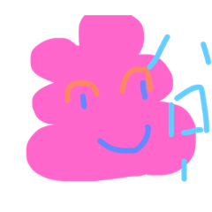 [LINEスタンプ] ワタアメ（棒なし）