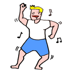 [LINEスタンプ] マイケル（28）体操着を着る
