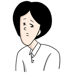 [LINEスタンプ] 黒髪くん