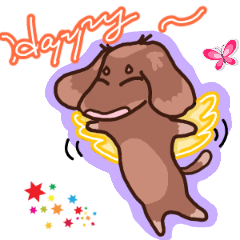 [LINEスタンプ] Toby's daily life
