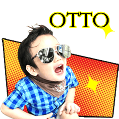 [LINEスタンプ] Dazzling Otto