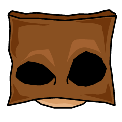 [LINEスタンプ] Mr.Paper bag