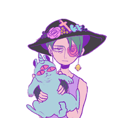 [LINEスタンプ] Inert magician