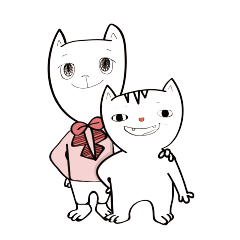 [LINEスタンプ] Naughty baby cats