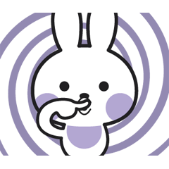 [LINEスタンプ] Lunatic Rabbit