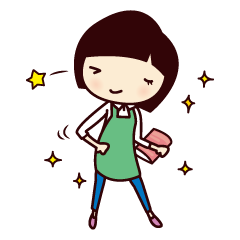 [LINEスタンプ] 本屋ガール1