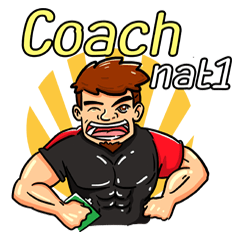 [LINEスタンプ] Coach fitness