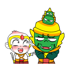 [LINEスタンプ] Bro "Nu" ＆ Bigbro "Tohs"