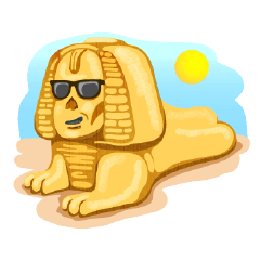 [LINEスタンプ] Sphinx Emojiの画像（メイン）