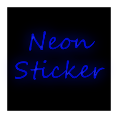 [LINEスタンプ] Animated Neon Sticker