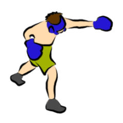 [LINEスタンプ] ボクシング練習生のための地味なスタンプ