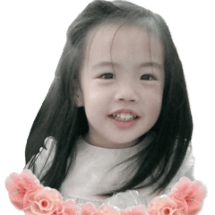 [LINEスタンプ] Lucky magic of the little girl, Janee