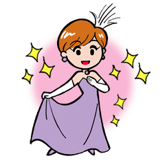 [LINEスタンプ] キララヅカ歌劇団～スミレの淑女～