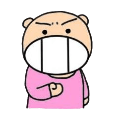 [LINEスタンプ] AQ pig 2--pink pink